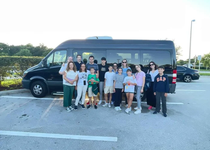 Miami group transfer with driver